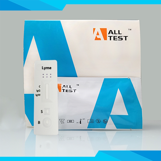 Швидкий тест на виявлення IgG/IgM до (хвороби Лайма), касета , Hangzhou AllTest Biotech Co., Ltd., ILY-402